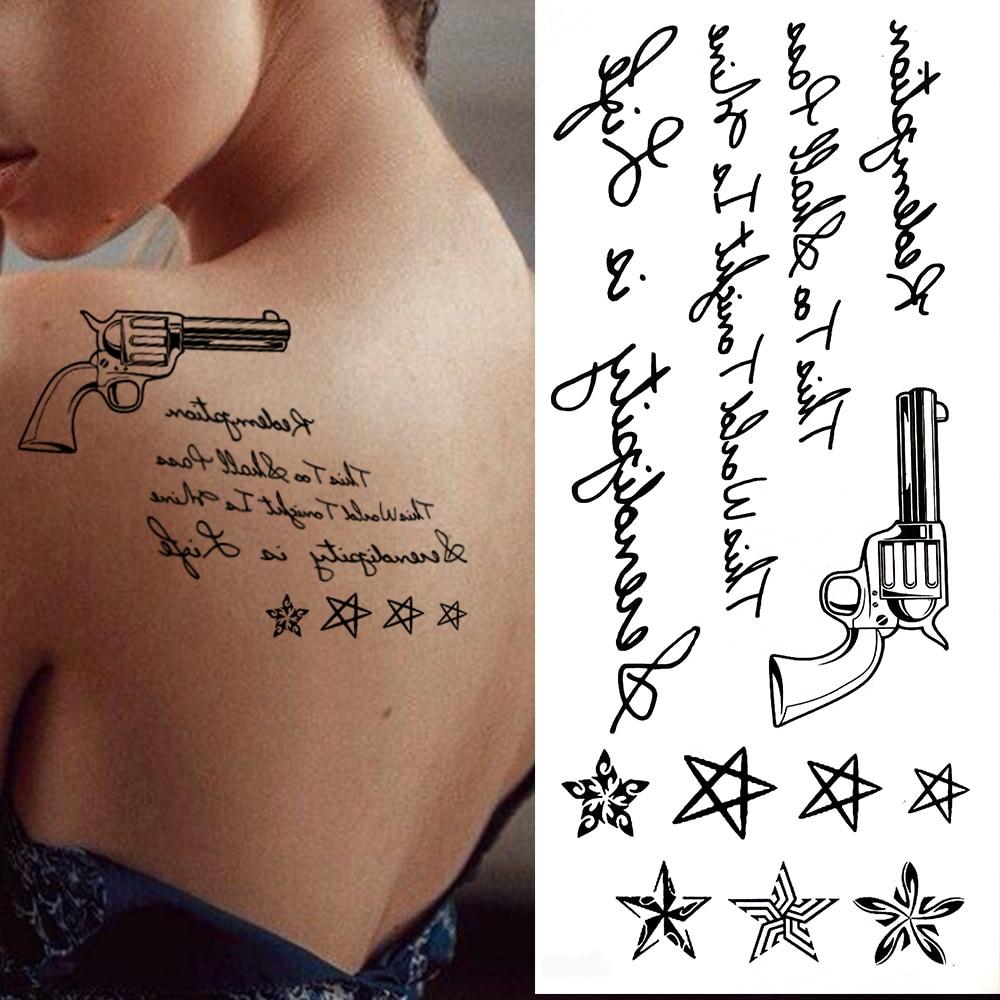 Koupit Inspired Quotes Letter Temporary Tattoos Kits For Kids Women Fake Infinity Tattoo Sticker Feather Black Cute Tatoo Tiny Hands Za Dobrou Cenu Doprava Zdarma Skutecne Recenze S Fotkami Joom
