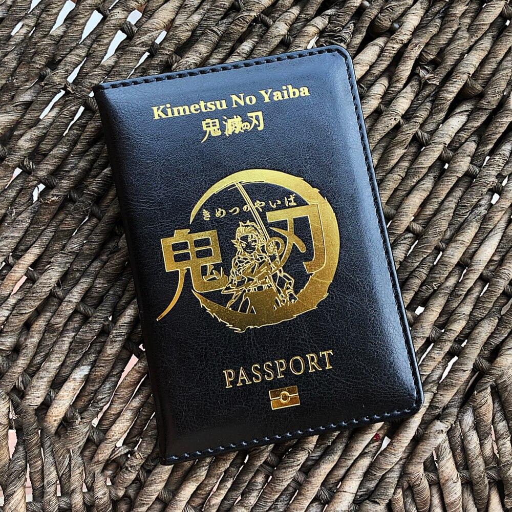 💰Kaufe Anime Demon Slayer Kimetsu No Yaiba Passport Cover Japanisches