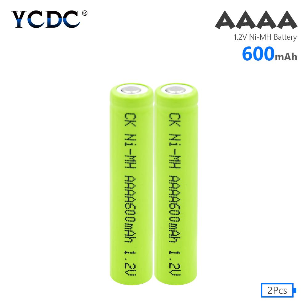 Buy 1.2V NiMH AAAA LR61 LR8D425 Rechargeable Battery 600mAh For