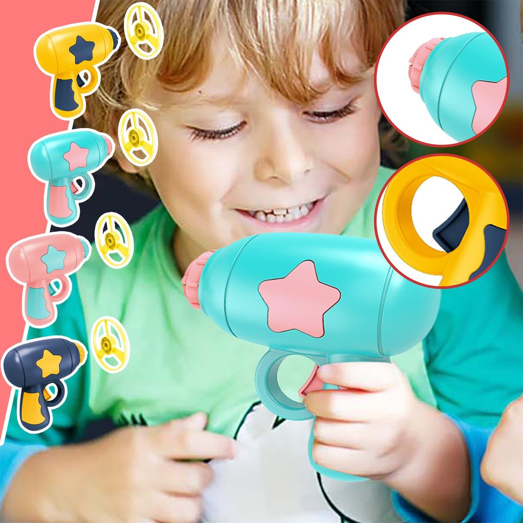 Cheap Children's Outdoor Toy Launcher Flying Saucer Flying Toy Color