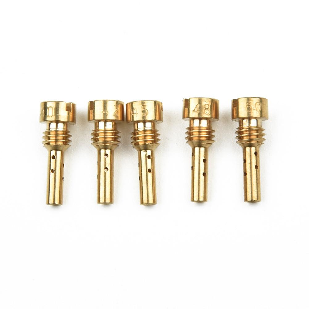 Buy 5Slow Pilot Jet For Keihin CV CVK FCE CARB N42425 40/42/45/48/50 Size 3075 at affordable