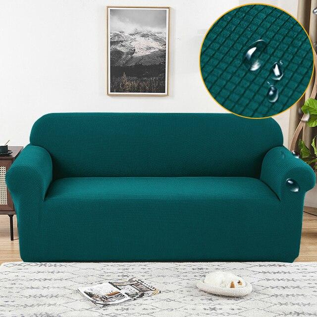 Cheap Waterproof Sofa Cover Armchair Slipcover 1/2/3/4 Seater Cover