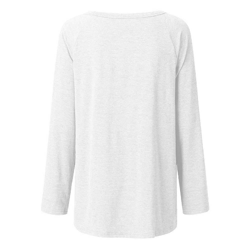 Buy Womens Long Sleeve T Shirt Flower Printed Graphic Tees Casual