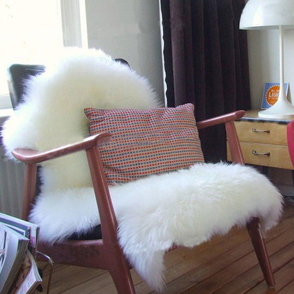 Buy Super Soft Faux Sheepskin Sofa Blanket Warm Hairy Carpet Seat Pad