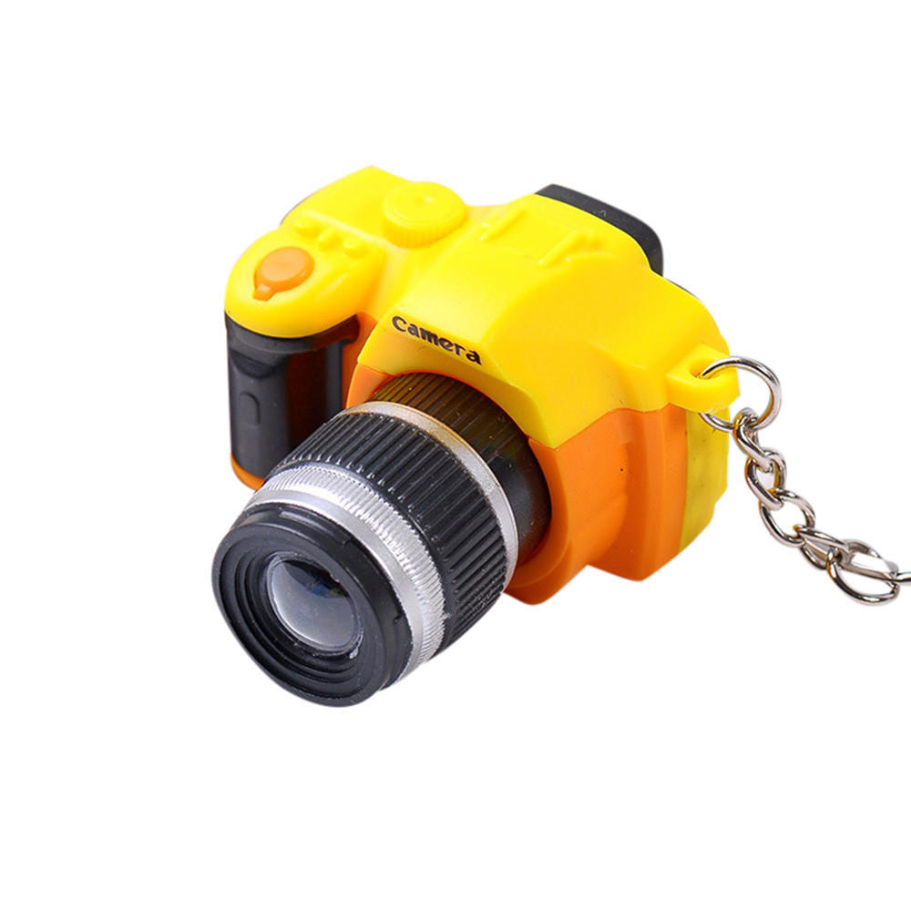 Buy Newly Hot Cute Mini Toy Camera Charm Keychain With Flash Light