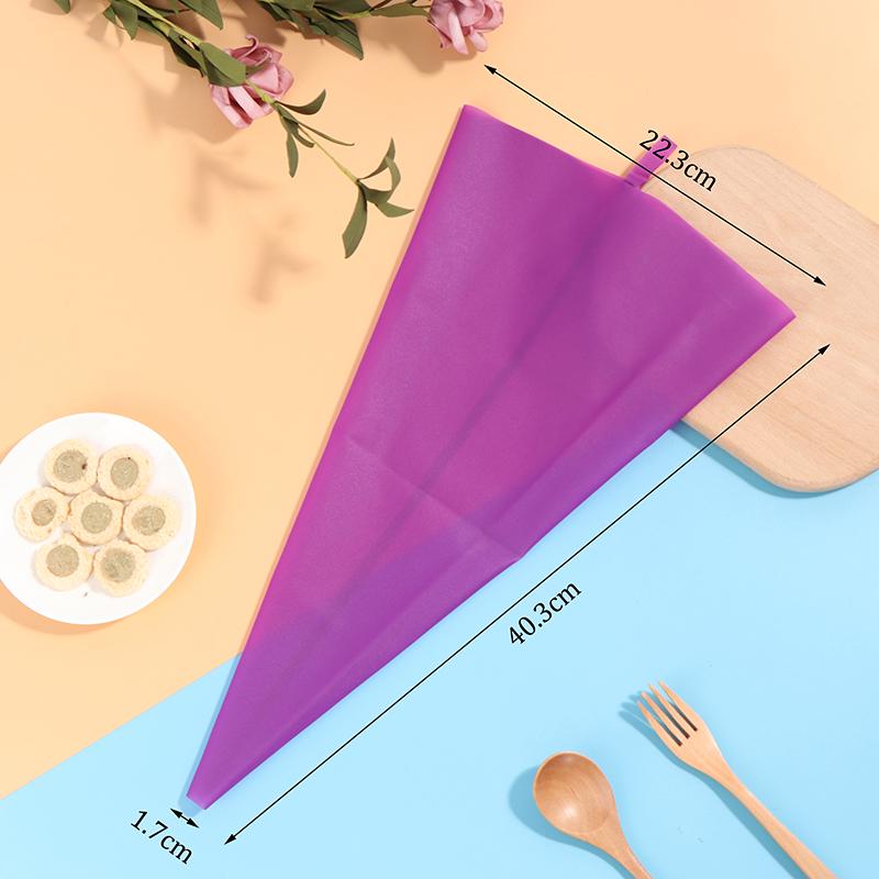 Cheap Reusable Silicone Pastry Bag Piping Cake Decorating Tools DIY