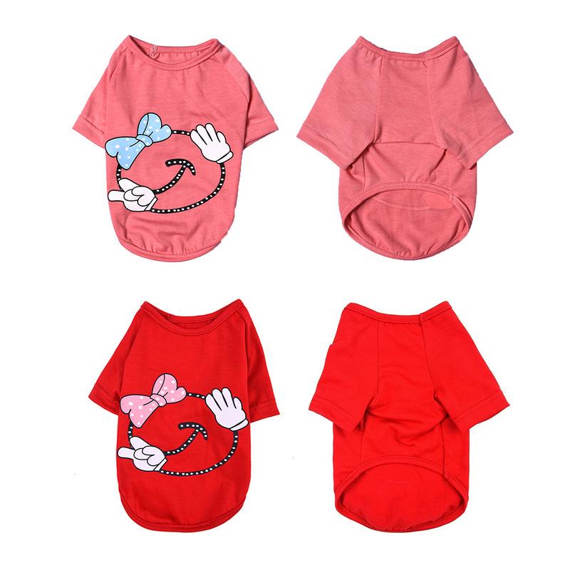 Smile Face Pattern Clapping Hand Vest TAONMEISU Brand Dog Clothes Casual Shirts Pet Vestbuy at