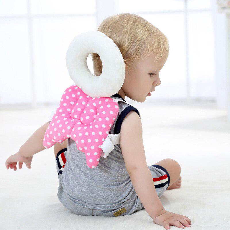 Buy Toddler Headrest Angel Wing Pillow Adjustable Elastic Strap