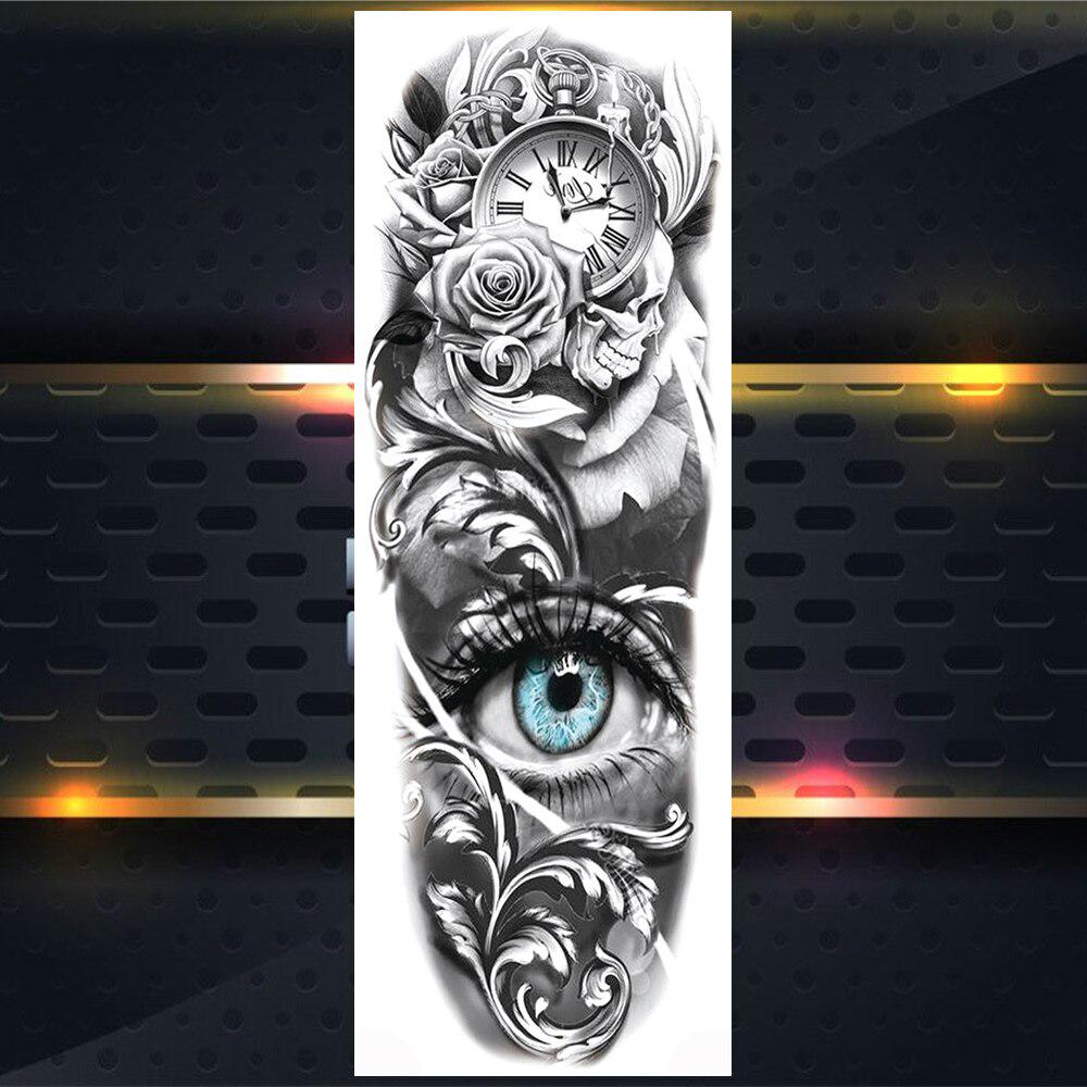 3D Evial Eye Robot Full Arm Temporary Tattoo Sticker Realistic Fake Body Leg Art Sleeve Decoration Tattoos For Women Men Acquista In Modo Economico — Spedizione Gratuita, Recensioni Reali Con Foto — Joom 1000_x_1000_jpg