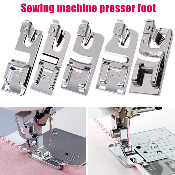 3mm Presser Foot Brother Sewing Rolled Hemmer 6mm Hem Machine 4mm