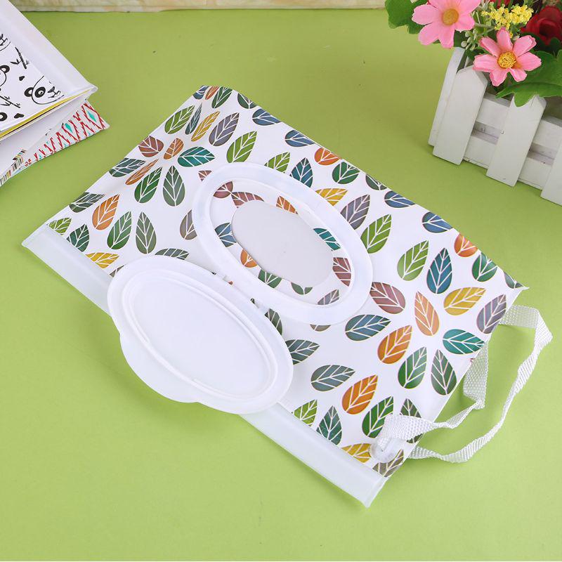 Buy Clean Wipes Carrying Case Cartoon Print Wet Wipes Bag Cosmetic Easy