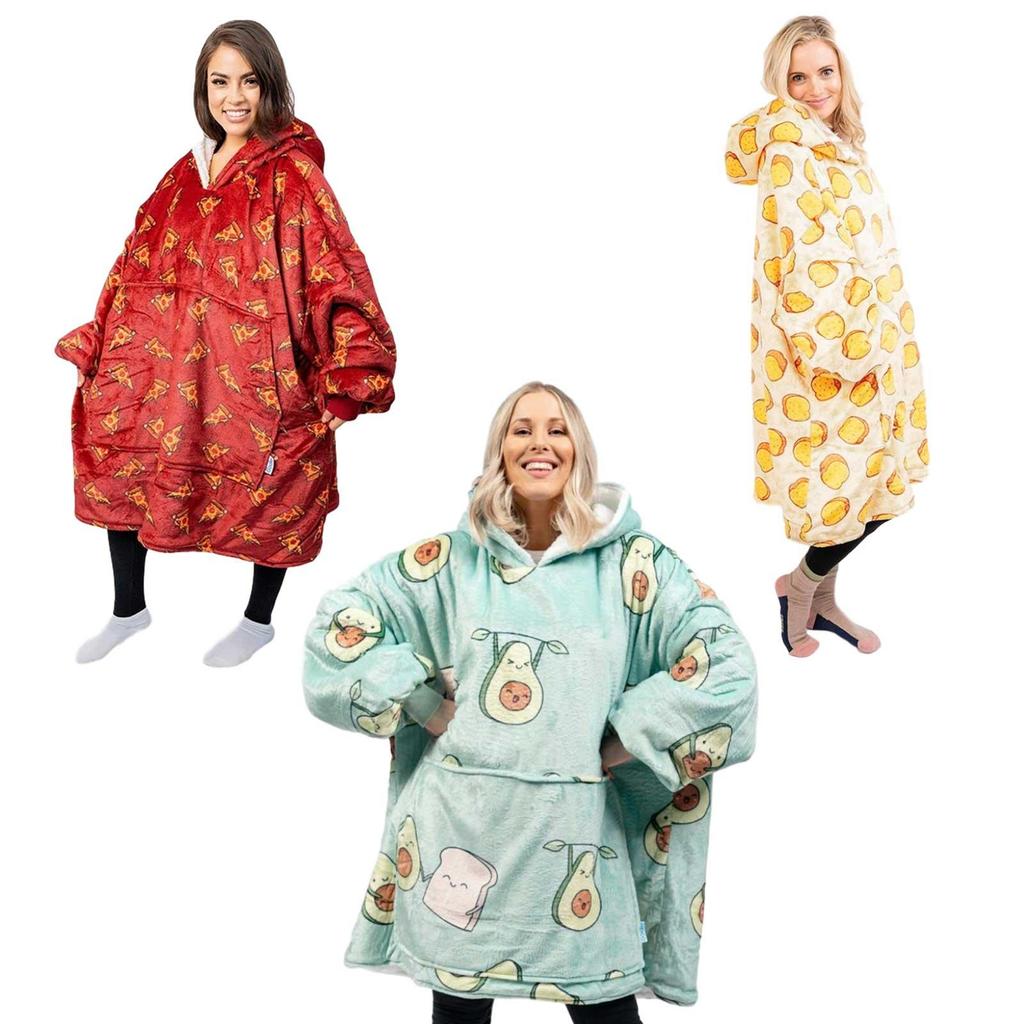 Buy Oversized Hooded Blanket Washable Comfortable Sweatshirt at