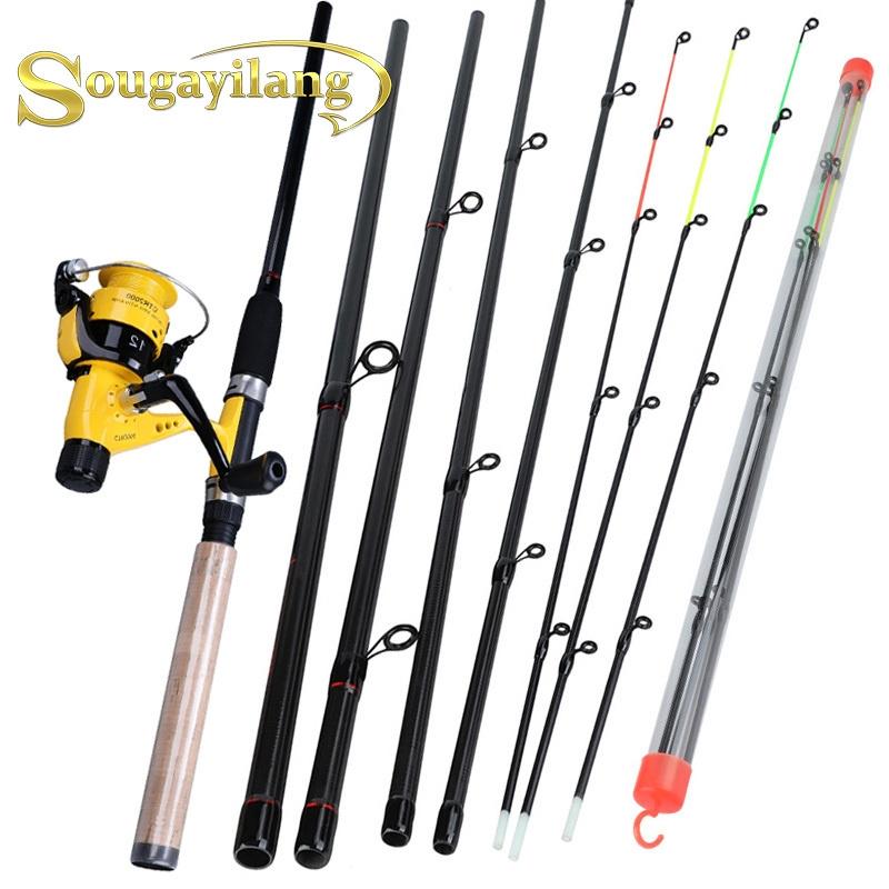 Buy Fishing Rod Combos 3.0M Feeder Fishing Rod 5.51 Gear ratio Carp