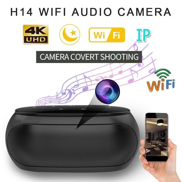 Buy 4K UHD Spy Hidden Camera Bluetooth Speaker Camera WIFI IP Wireless