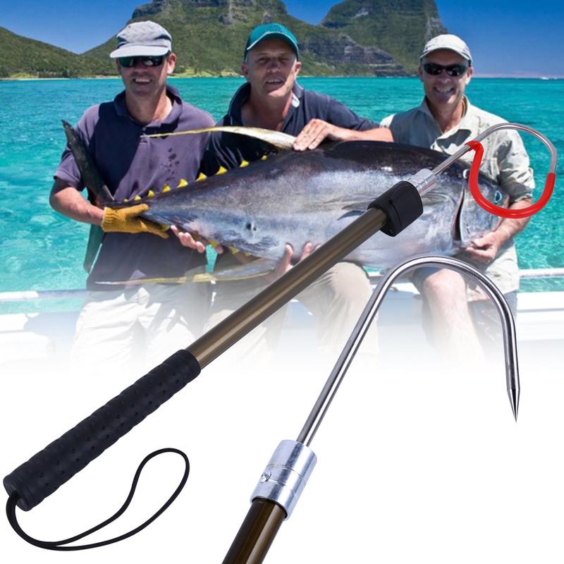 Buy Fishing Gaffs Stainless Steel Gaff Hook Outdoor Saltwater Fishing