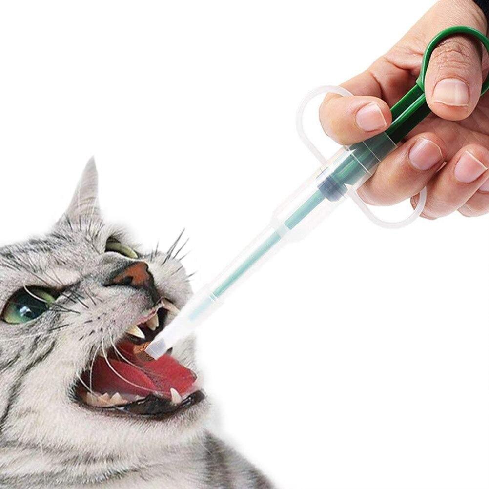 Buy 1Pc Pet Dog Cat Medicine Syringe Tablet Pill Piller Push Dispenser