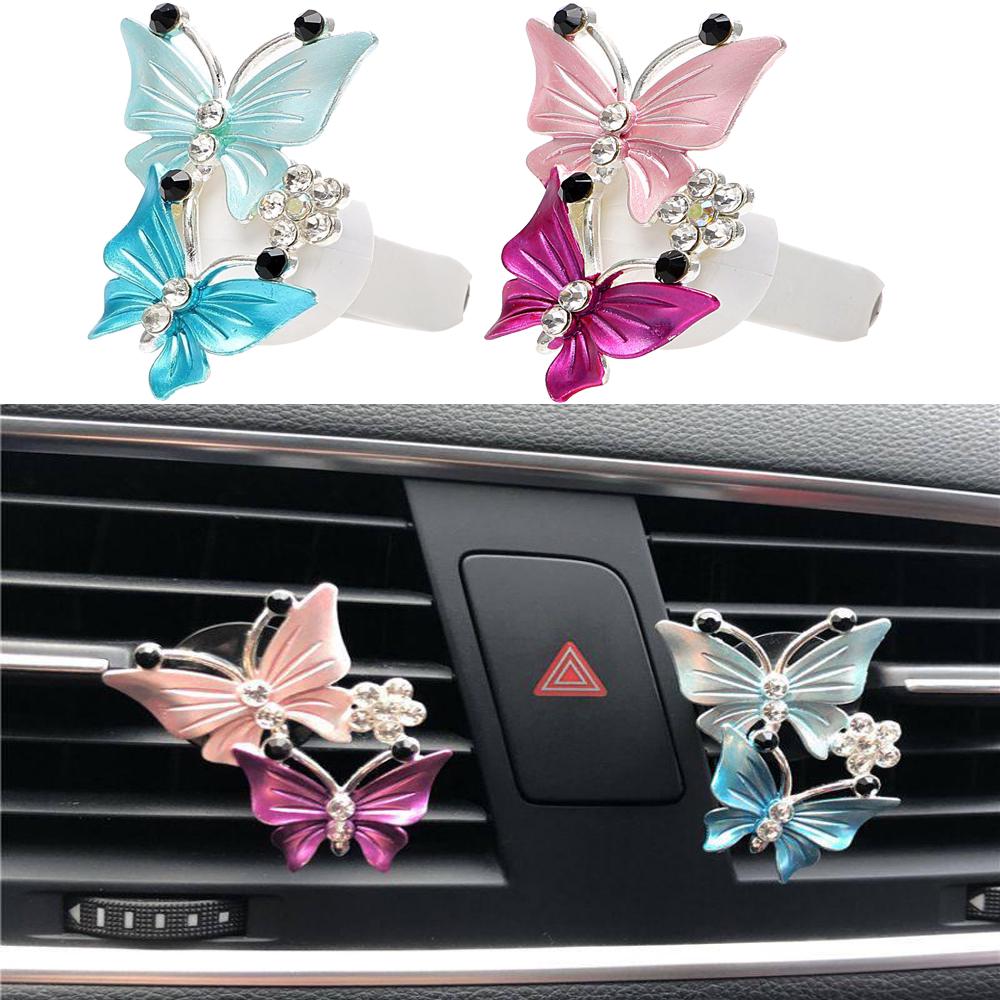 Fragrance Perfume Carstyling Outlet Smell Butterfly Clip Car Perfume