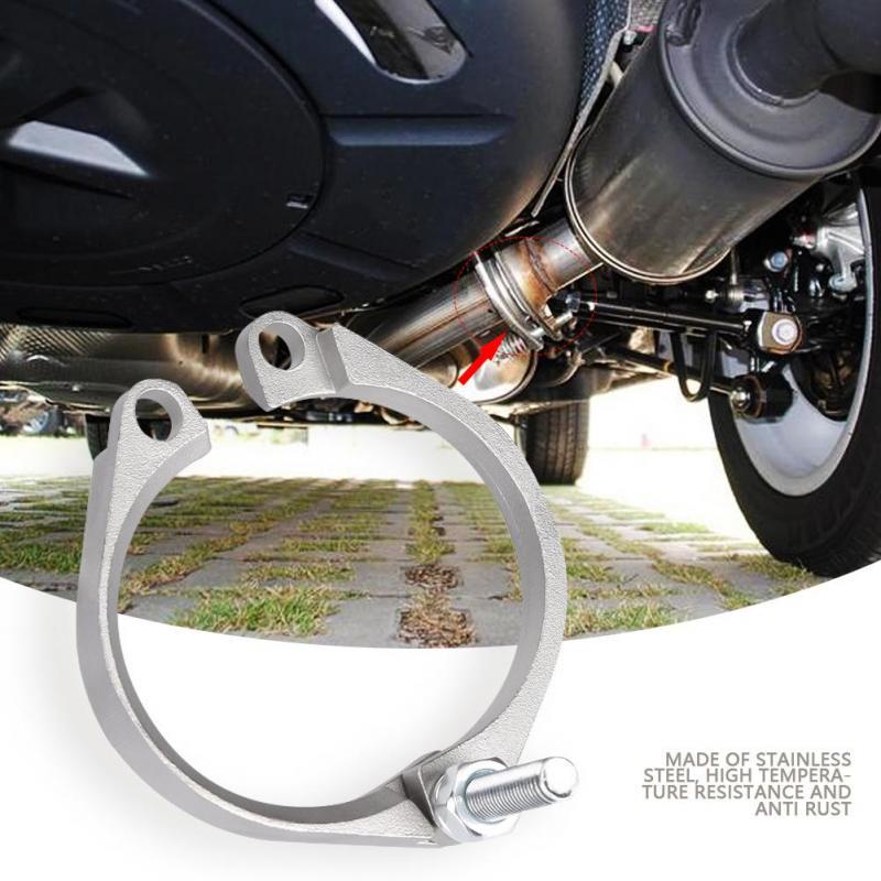Rusted Exhaust Flange Muffler Back Box Repair Clamp Brackets for BMW