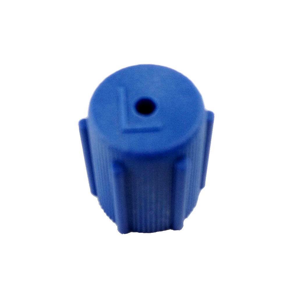 AC Charging Port R134a Side Air Conditioner Cap 13mm Blue & 16mm Brown