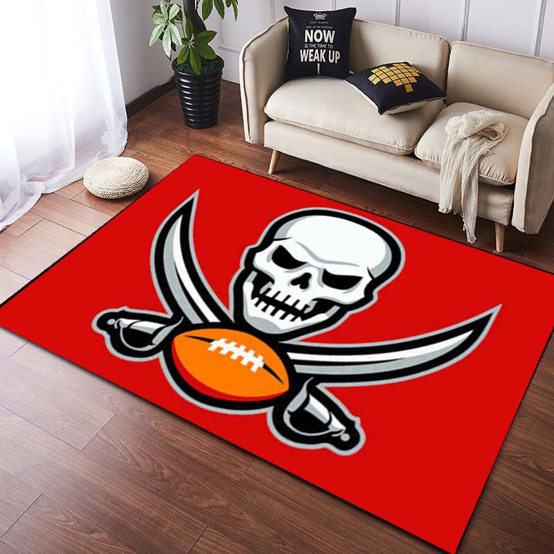 Cheap Rugby Team Logo Carpet Rugby Rug Living Room Tea Table Mats