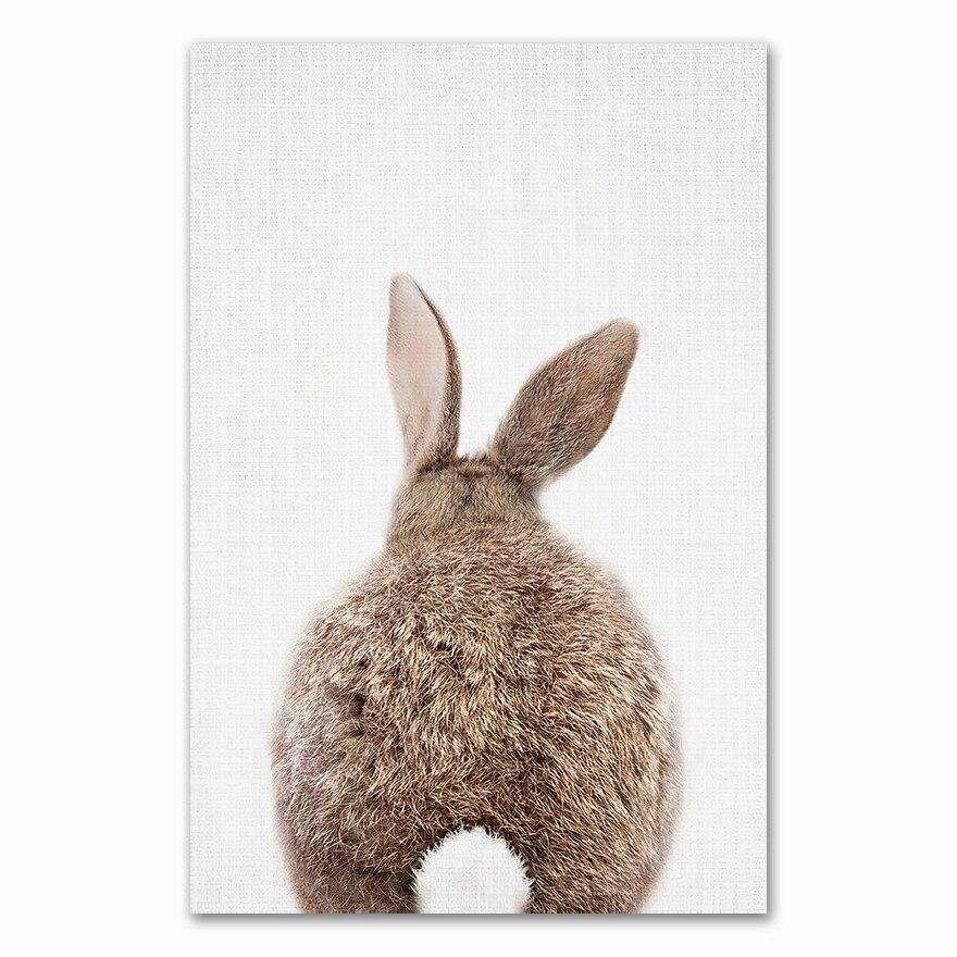 Buy Nursery Bunny Prints Rabbits Cute Animals Canvas Painting Unisex