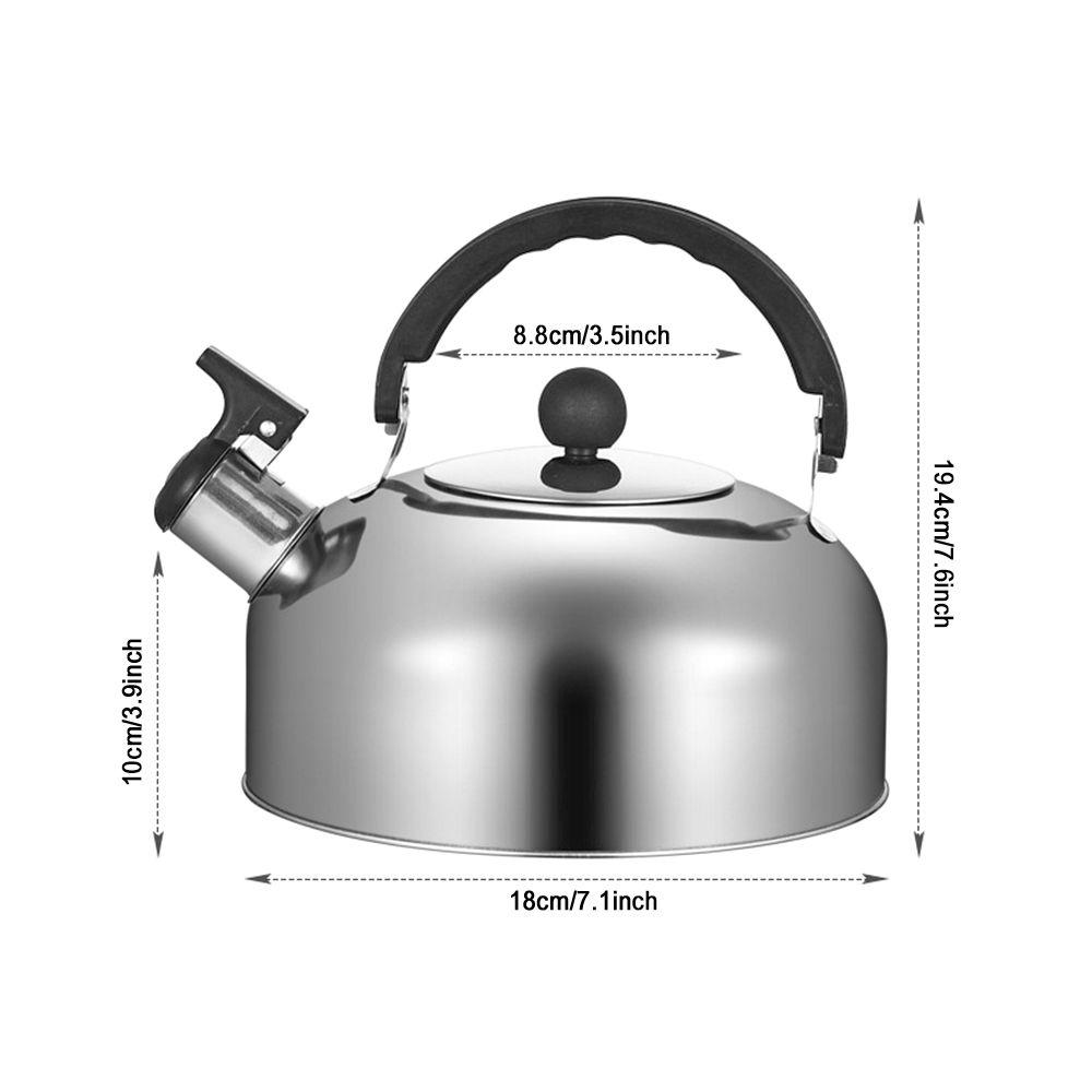 Restaurant Ergonomic Handle Teapot for Trips Whistling Kettle Stove Gas