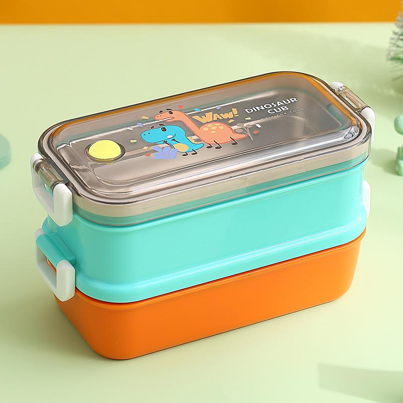 Kjøp 304 Portable Stainless Steel Lunch Box Thermos Food Container