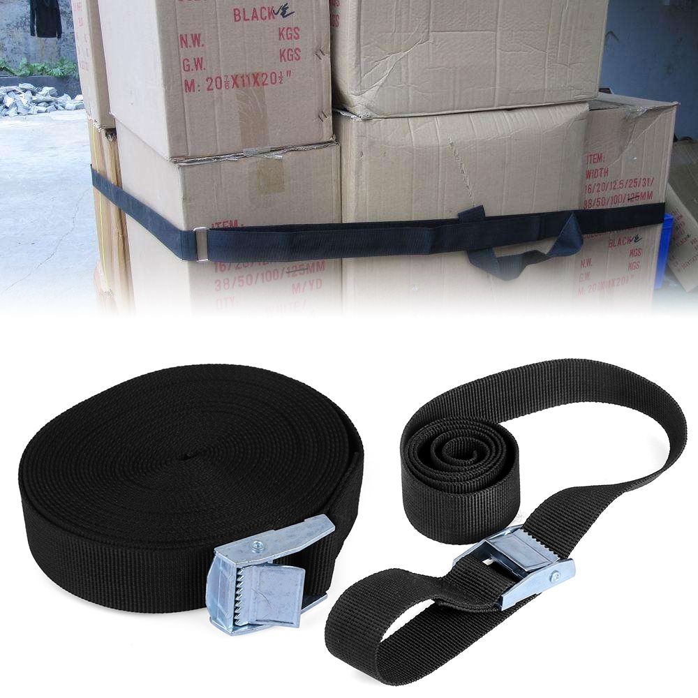 New Auto Accessories 16M Black Buckle Belt Strong Ratchet Car Cargo