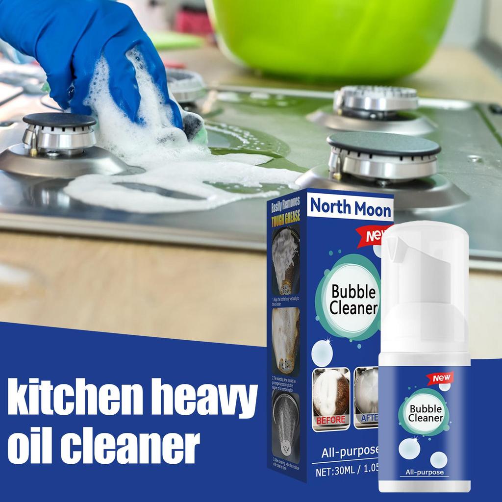 Buy Bubble Cleaner for Kitchen Foaming Heavy Oil Stain Cleaner 30ml