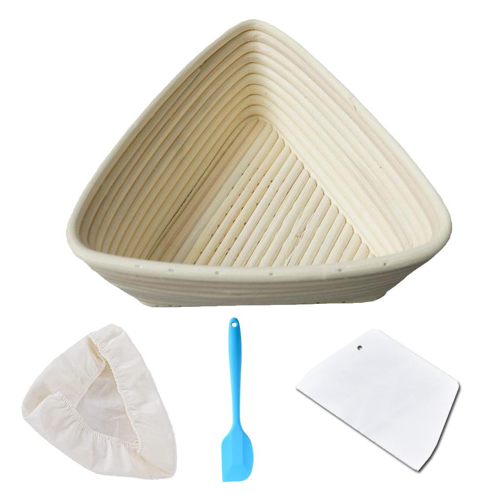 16CM Triangle Proofing Baskets for Sourdough Bread, Wicker