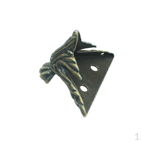 Buy 12Pcs Antique Wooden Box Feet Leg+12pcs Wood Case Book Album Guard