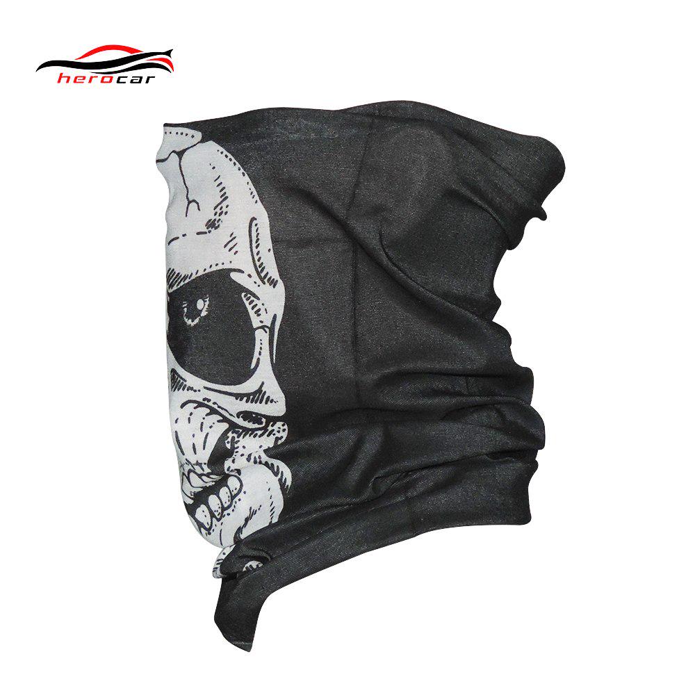 Cheap Motorcycle Mask Skull Biker Ghost Face Shield Summer Motorcycle