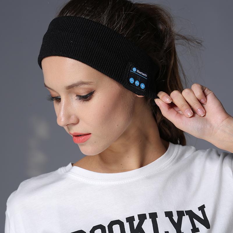 Buy Wireless Bluetooth Sports Headband Stereo Headphones Running Sleep Music Headset at