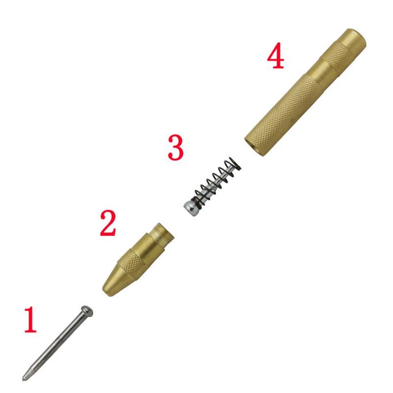 Buy Maijiabao 5inch Automatic Center Punch Strikes Spring Loaded Marking  Starting Holes Tool at affordable prices — free shipping, real reviews with  photos — Joom