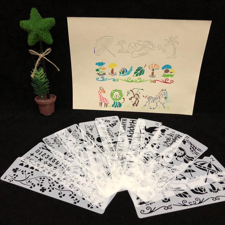 Buy DIY Craft Layering Stencils Walls Painting Template Painting