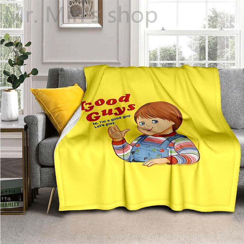 Good Guys Doctor Sofa Fleece Throw Blanket Warm Flannel Child's Play
