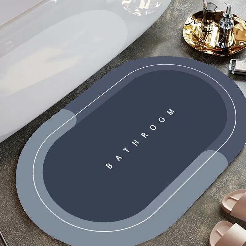 Buy 40*60cm Napa Skin Super Absorbent Bath Mat Quick Drying Bathroom