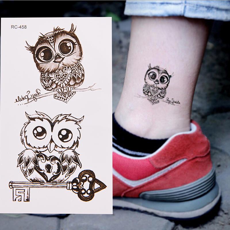 Buy 1Pc Makeup Cute Owl Tattoo Arm Body Art Waterproof Temporary Tattoo Stickers Visual Arts At Affordable Prices — Free Shipping, Real Reviews With Photos — Joom 800_x_800_jpg