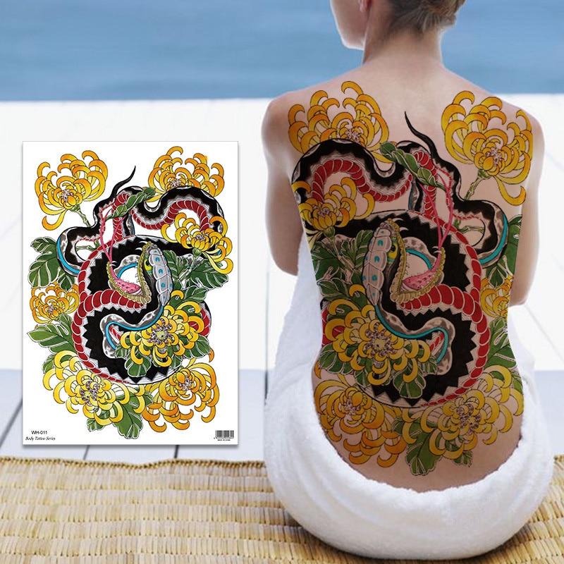 Buy Dragon Snake Temporary Tiger Tattoo Stickers Men Women Waterproof Full Back Tattoo Stickers Black Tattoo Snake Tattoo Stickers At Affordable Prices — Free Shipping, Real Reviews With Photos — Joom 800_x_800_jpg
