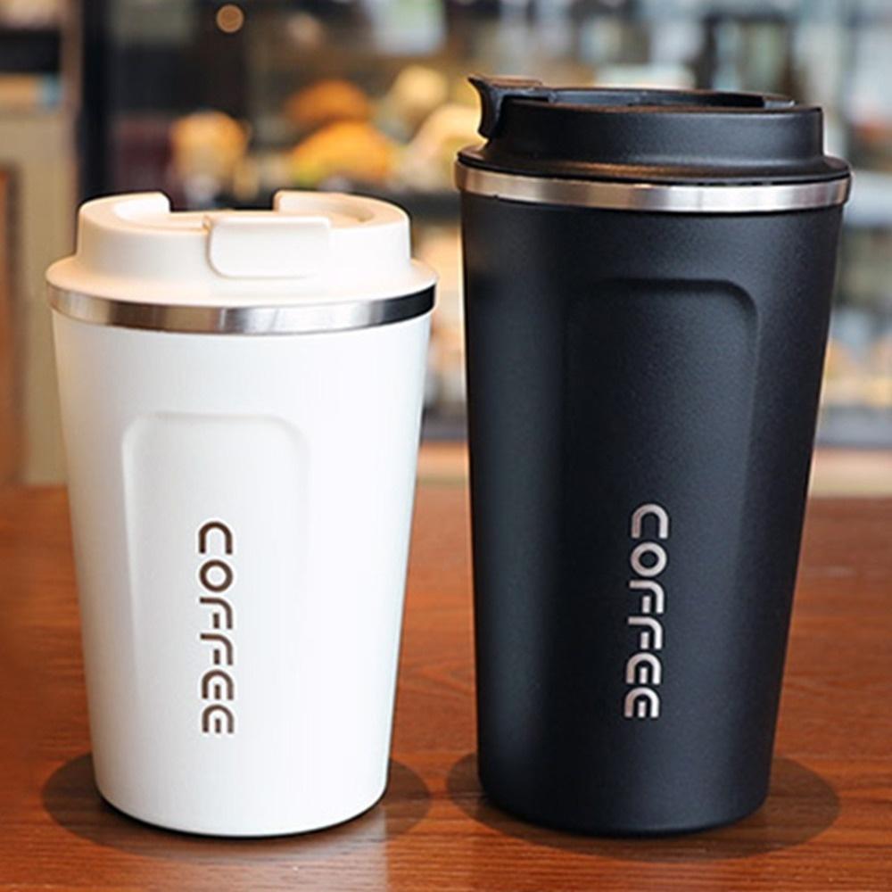Cheap 510 ML Stainless Steel Vacuum Coffee Cup Office Mug Creative