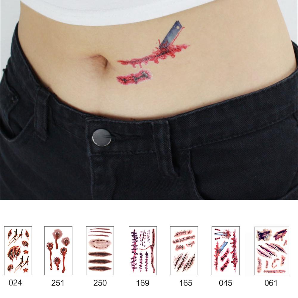 Halloween Spaventoso Ferita Da Sangue Cicatrice Trasferimento D'acqua Adesivo Body Art Tatuaggi Acquista In Modo Economico — Spedizione Gratuita, Recensioni Reali Con Foto — Joom 1000_x_1000_jpg