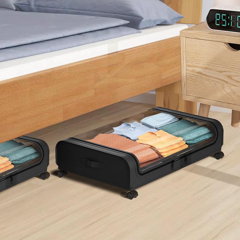 Buy Under the Bed Storage Box with Liddustproof Storage Compartment