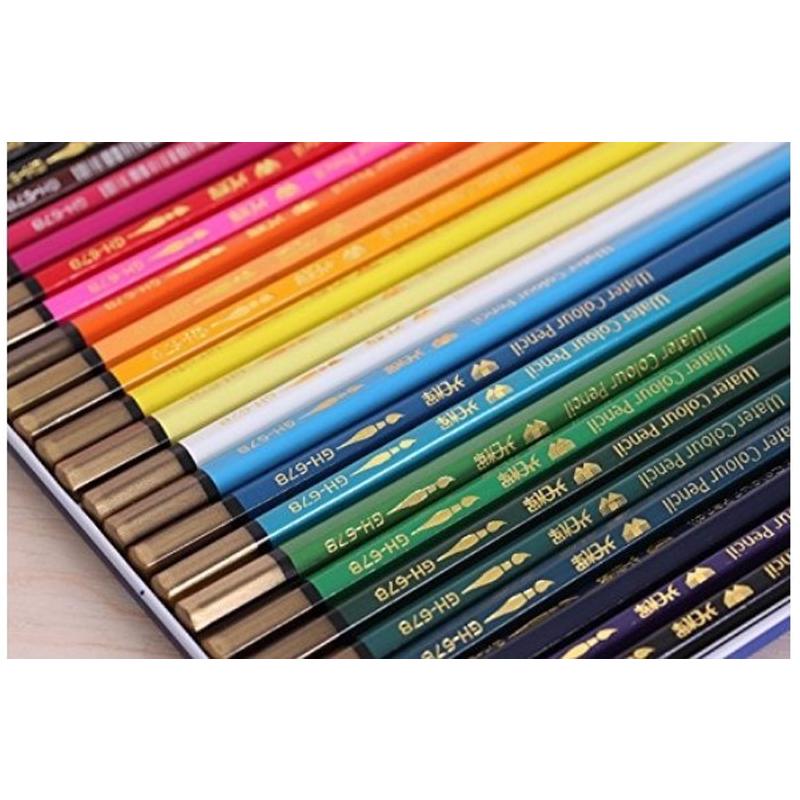 Buy Raffine 12/24/36 Pcs Watercolor Pencils,Water Soluble Colored