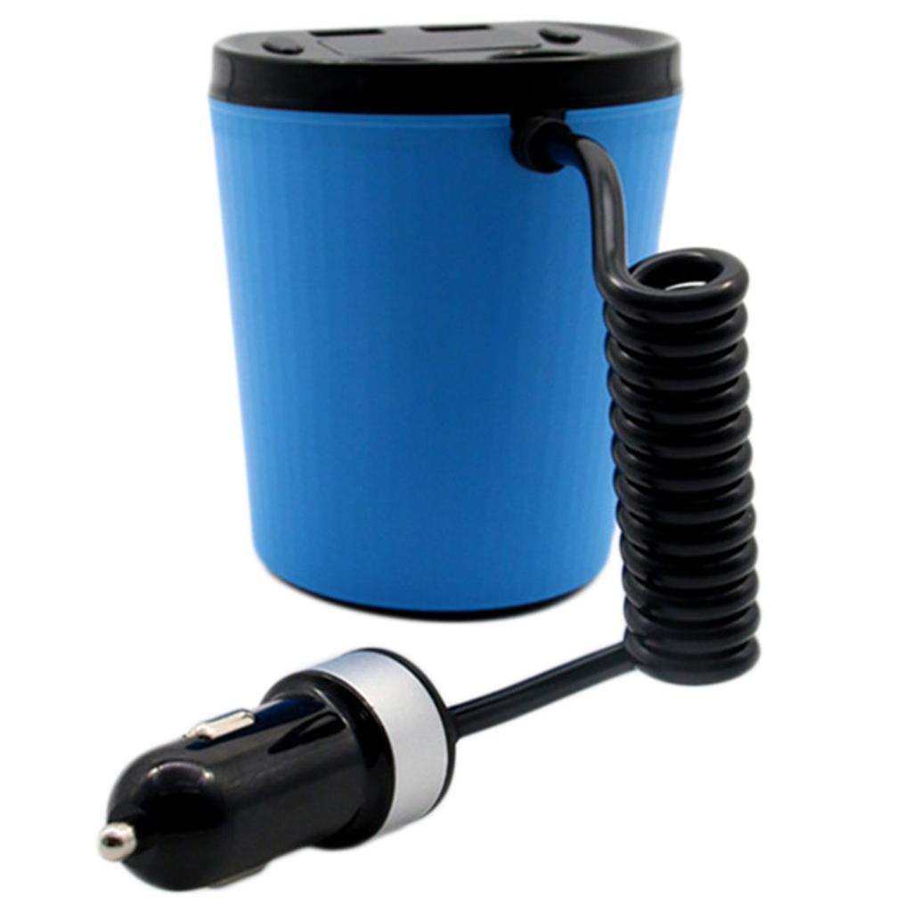 Buy AutoParts 1224V Dual Port USB Car Auto Charger Adapter With