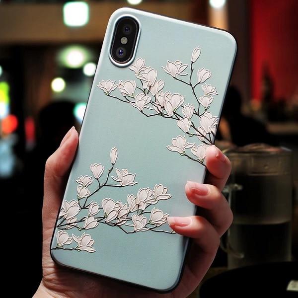 Buy Retro Flower Phone Case for iPhone 6 6s 7 8 Plus X XS XSMAX