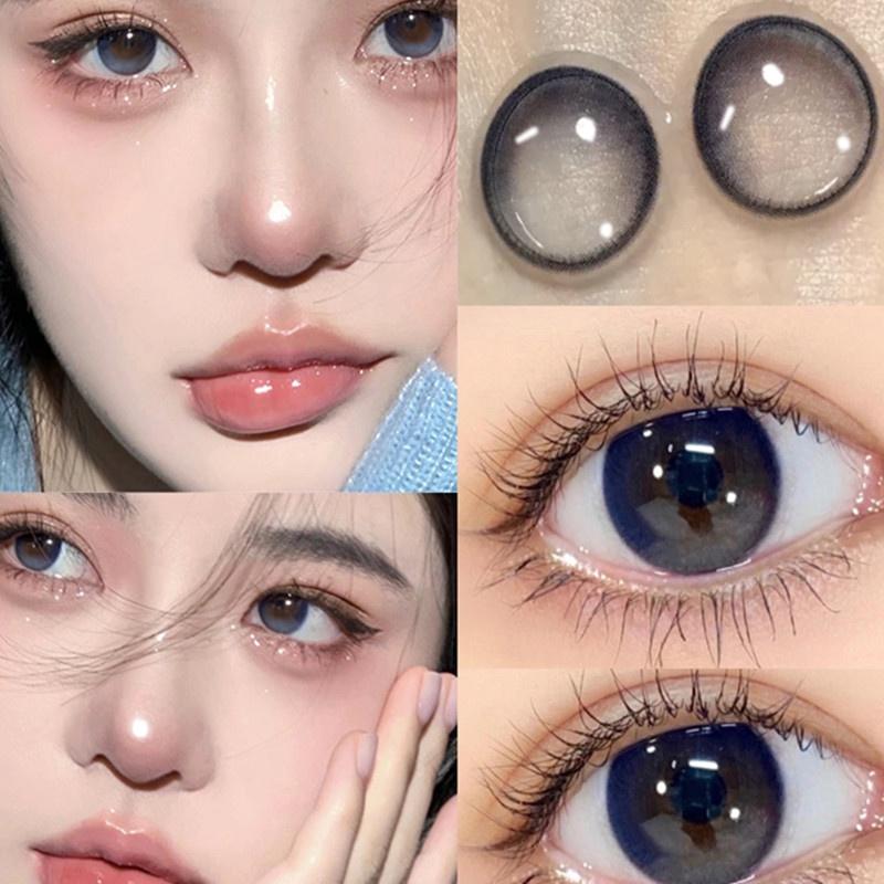 Buy Color Contact Lenses 14.5mm Cosplay Japanese Anime Girl Eyes Blue