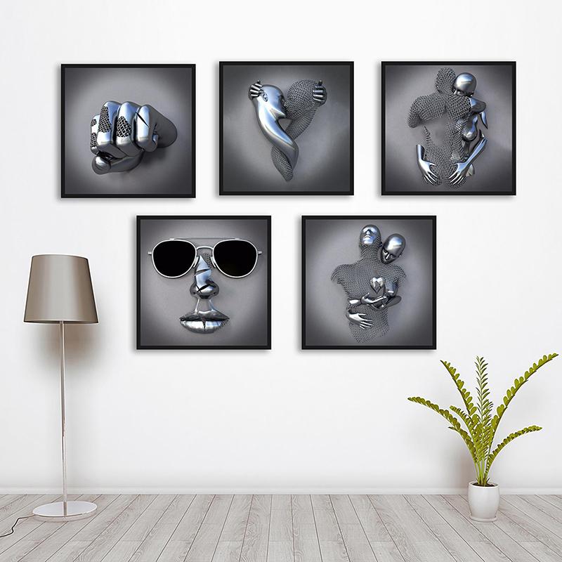 Buy WCIC New 3D Abstract Decorative Painting Art Cloth Home Background