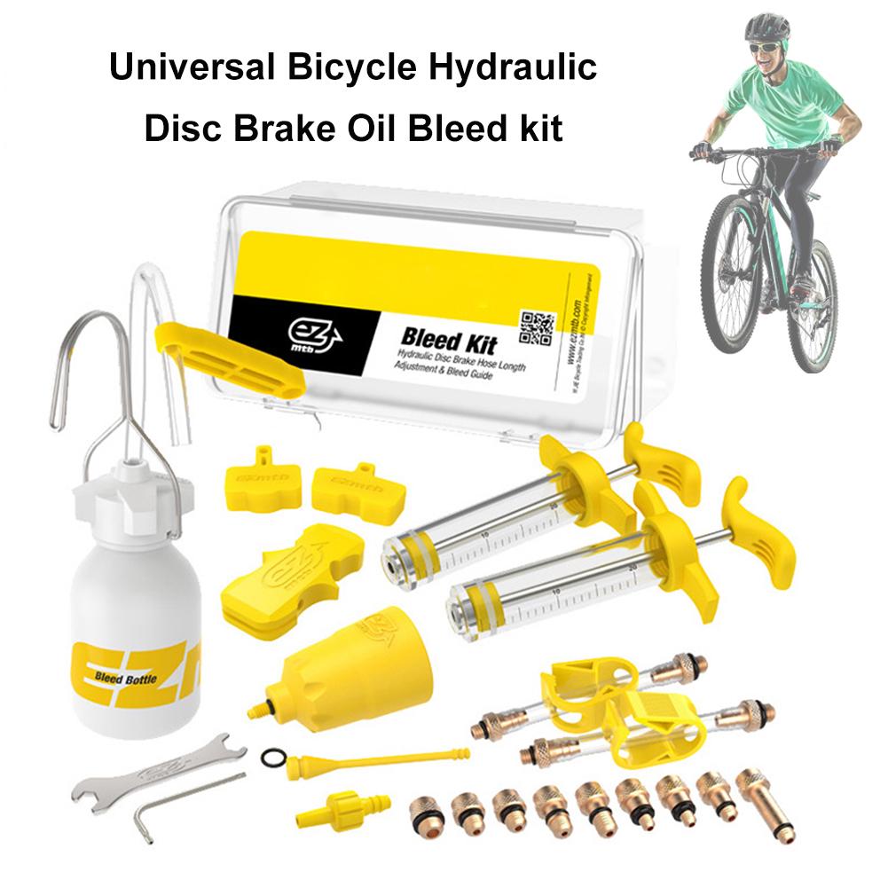 Buy Bike Hydraulic Disc Brake Oil Bleed Kit Tool Universal for Shimano