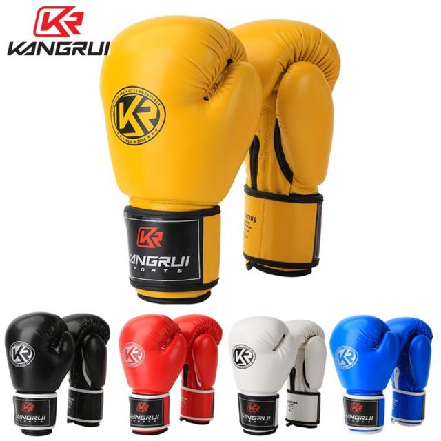 Buy Boxing Gloves professional free combat training Thai boxing MMA 6oz