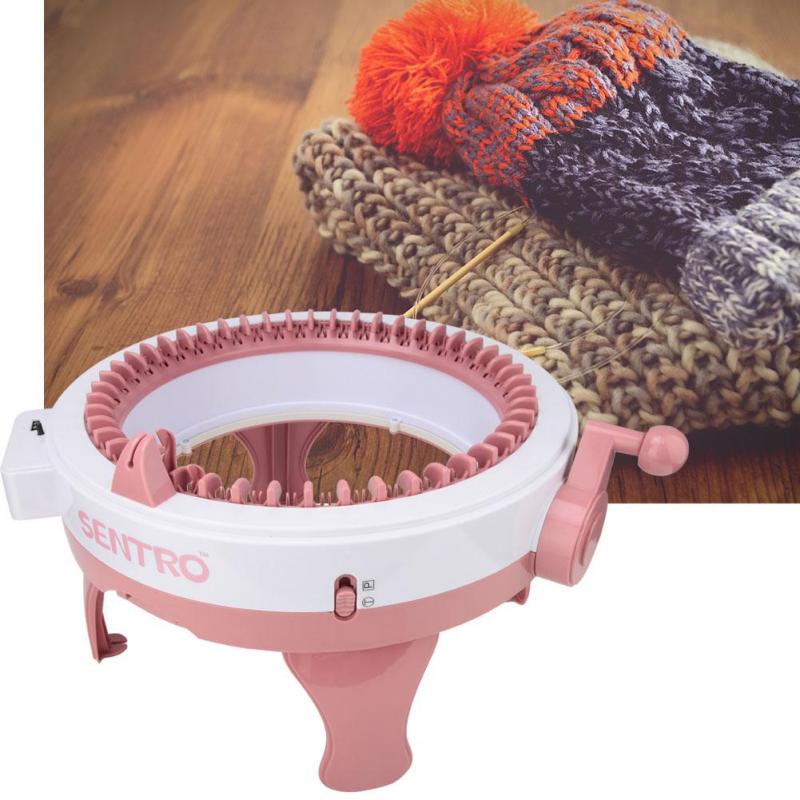 Buy DIY Plastic Hand Knitting Sewing Machine Children Weaving Toy Tool